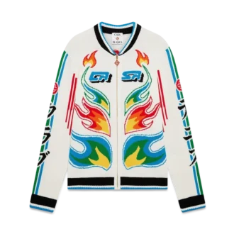 Flame Laurel Pamuklu Örgü Casa Club Ceket