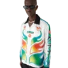 Flame Laurel Uzun Kollu İpek Twill Gömlek