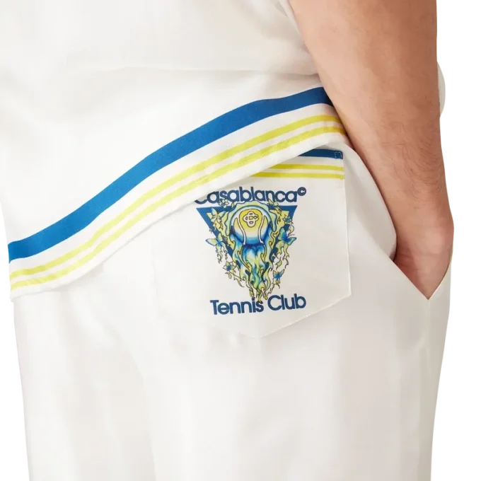 Flaming Tennis Club Icon İpek Şortlar