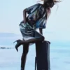 Fuji Dream Kısa Kollu İpek Şort Fuji Dream Kısa Kollu İpek Şort