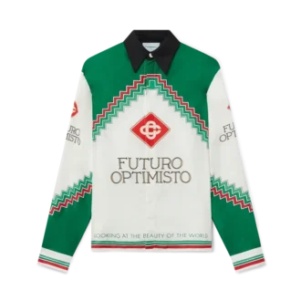 Futuro Optimisto İpek Gömlek