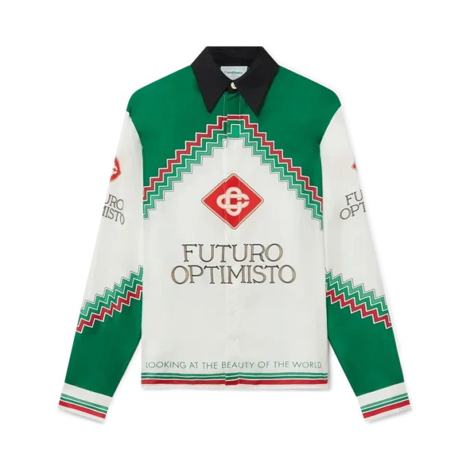 Futuro Optimisto İpek Gömlek Futuro Optimisto İpek Gömlek