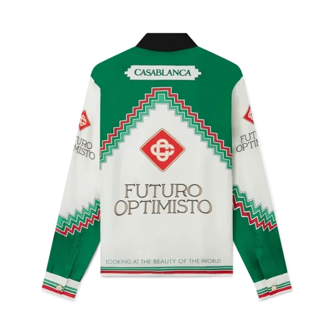 Futuro Optimisto İpek Gömlek Futuro Optimisto İpek Gömlek