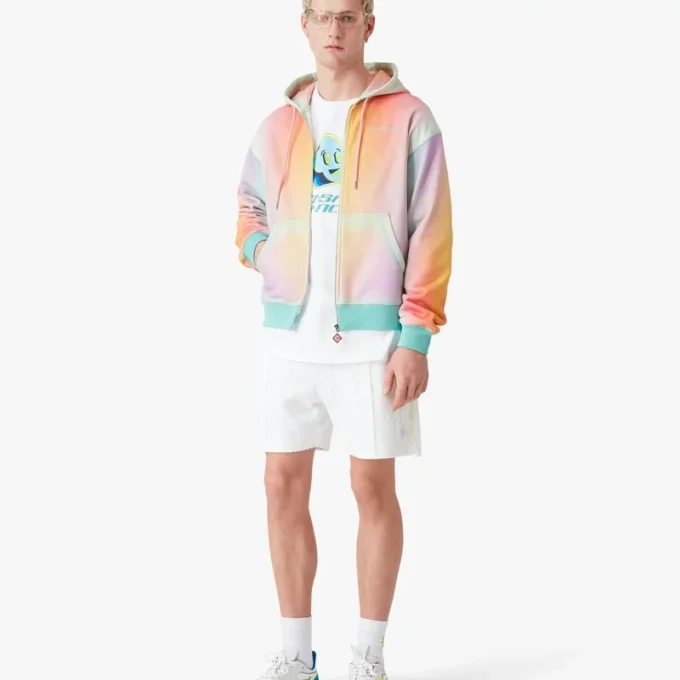 Glass Fermuarlı Kapüşonlu Sweatshirt Glass Fermuarlı Kapüşonlu Sweatshirt