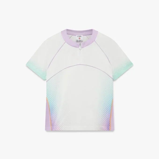Glass Gradient Kısa Kollu Futbol File Şort Gömlek