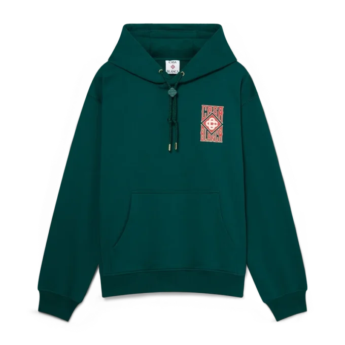Gotik Logolu Kapüşonlu Sweatshirt