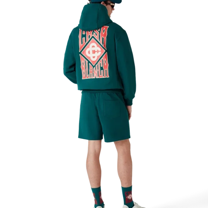 Gotik Logolu Kapüşonlu Sweatshirt