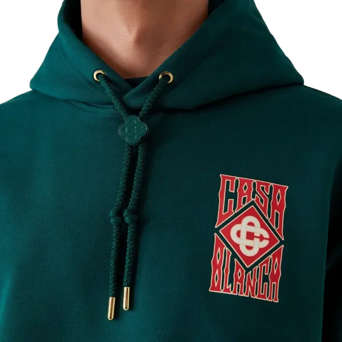 Gotik Logolu Kapüşonlu Sweatshirt