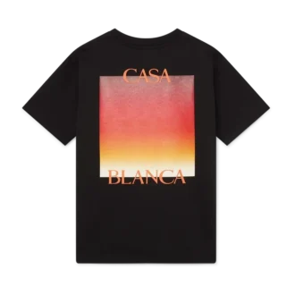 Gradient Square Kısa Kollu Şort Tişört