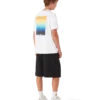 Gradient Square Kısa Kollu Şort Tişört
