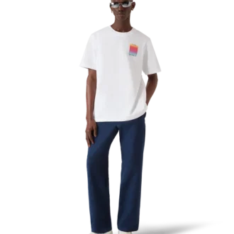 Gradient Square Logo Kısa Kollu Tişört