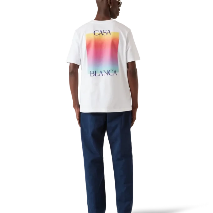 Gradient Square Logo Kısa Kollu Tişört Gradient Square Logo Kısa Kollu Tişört
