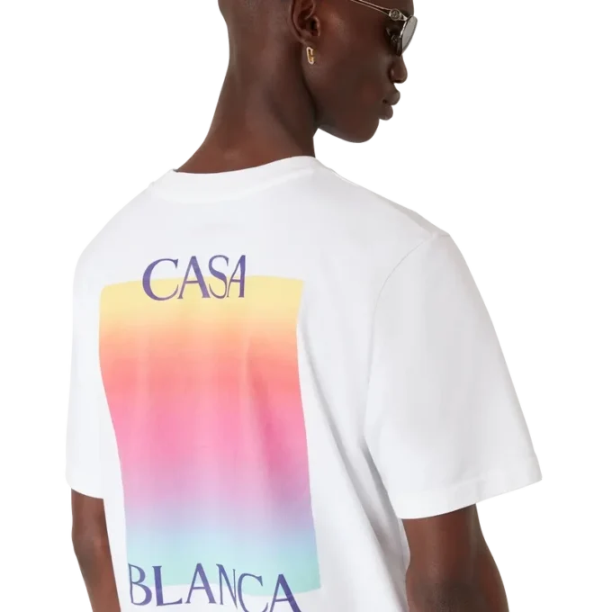 Gradient Square Logo Kısa Kollu Tişört Gradient Square Logo Kısa Kollu Tişört
