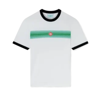 Gradient Stripe Ringer Tişört