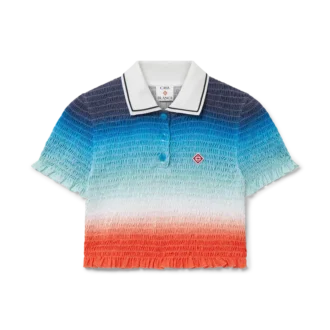 Gradyan Kısa Polo Gömlek