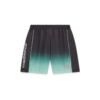 Gradyan Monogram Jakarlı Futbol Şortu