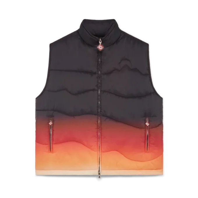Gradyan Naylon Puffer Yelek