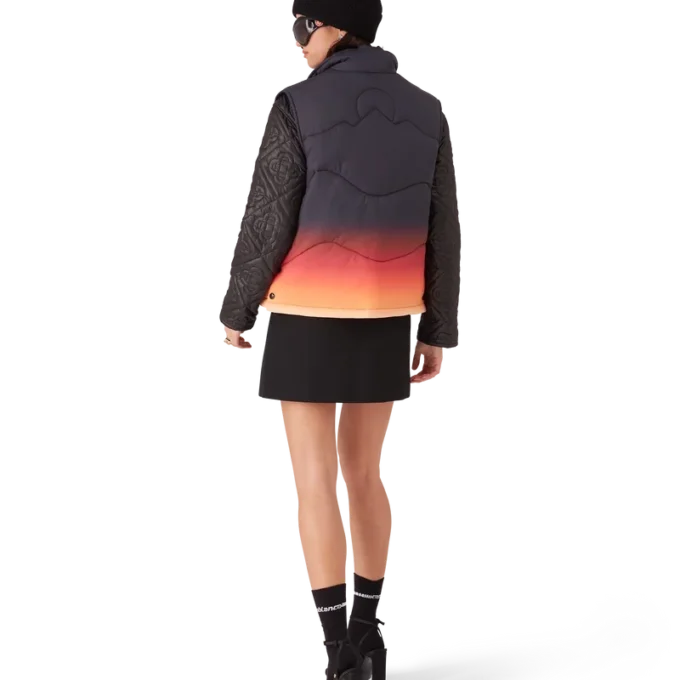 Gradyan Naylon Puffer Yelek