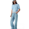 Graffiti Yıpranmış Denim Kot Graffiti Yıpranmış Denim Kot