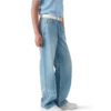 Graffiti Yıpranmış Denim Kot Graffiti Yıpranmış Denim Kot