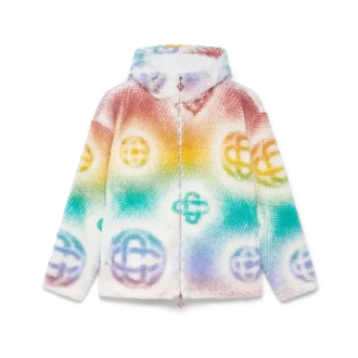 Halftone Monogram Polar Ceket