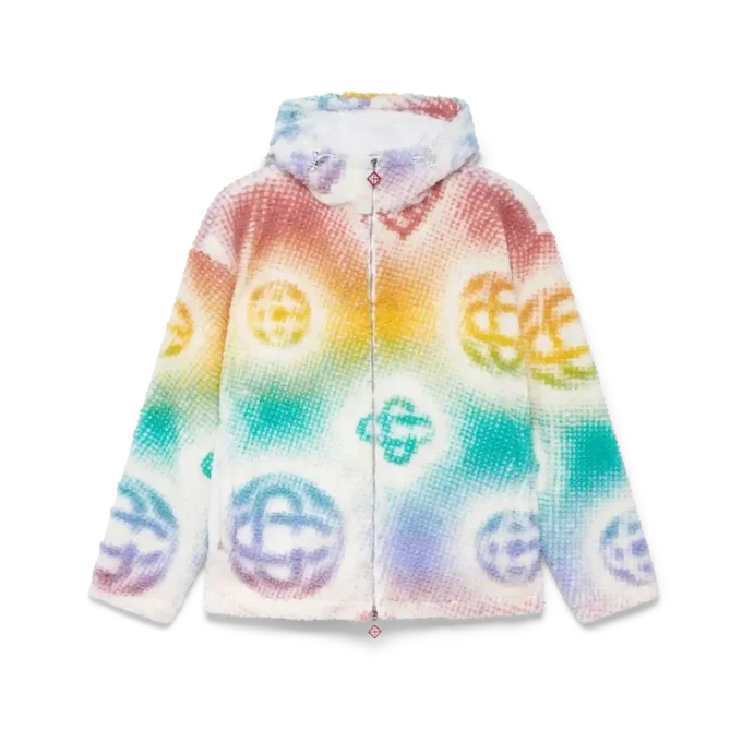 Halftone Monogram Polar Ceket