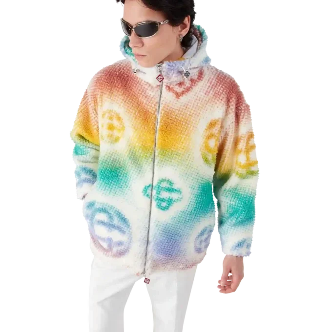 Halftone Monogram Polar Ceket