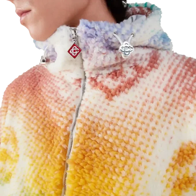 Halftone Monogram Polar Ceket