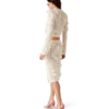 Çiçek Dantel Örgü Gömlek Çiçek Dantel Örgü Gömlek