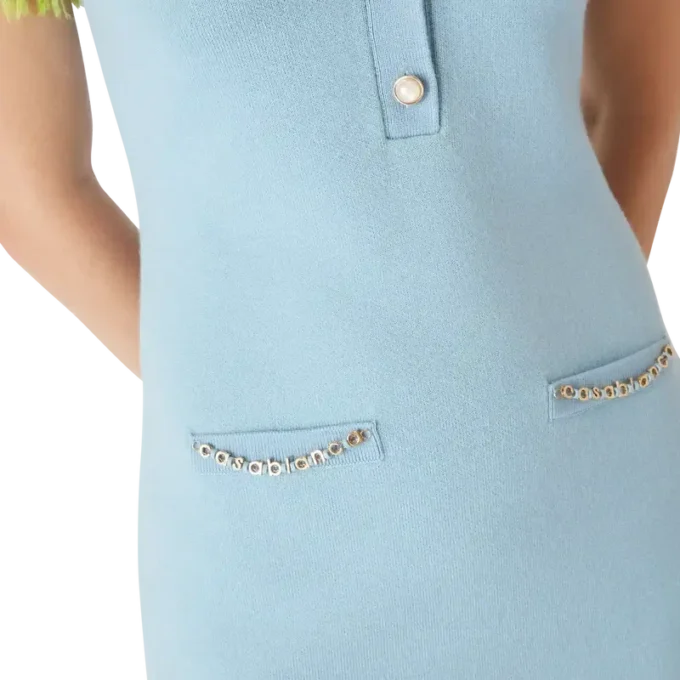 Çift Yüzlü Merinos Mini Elbise Çift Yüzlü Merinos Mini Elbise