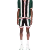 Çizgili File Gömlek Çizgili File Gömlek