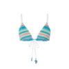 Çizgili Havlu Bikini Üstü