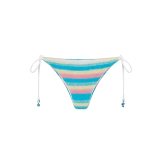 Çizgili Havlu Kumaş Bikini Altı