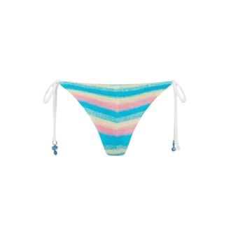 Çizgili Havlu Kumaş Bikini Altı