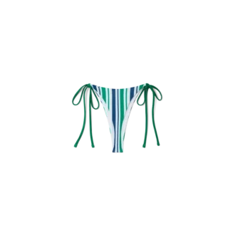 Çizgili İpli Bikini Altı