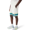Çizgili Örme Şortlar