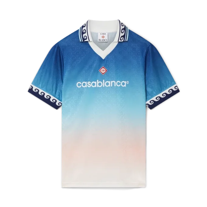 Jakarlı Gradyan Futbol Gömleği Jakarlı Gradyan Futbol Gömleği