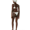 Jakarlı Monogram Bikini Altları Jakarlı Monogram Bikini Altları