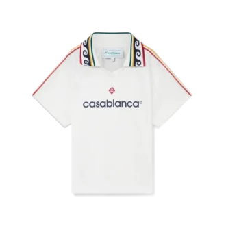 Jakarlı Monogram Futbol Gömleği Jakarlı Monogram Futbol Gömleği