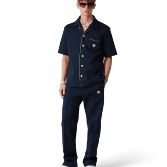 Jakarlı Monogram Gömlek