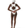 Jakarlı Monogram Mayo Jakarlı Monogram Mayo