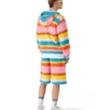 Kabarık Çizgili Oversized Şortlar Kabarık Çizgili Oversized Şortlar