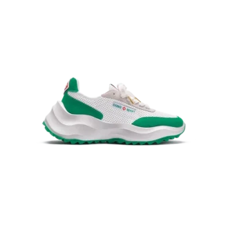 Kadın Atlantis Beyaz ve Tenis Yeşili Spor Ayakkabı