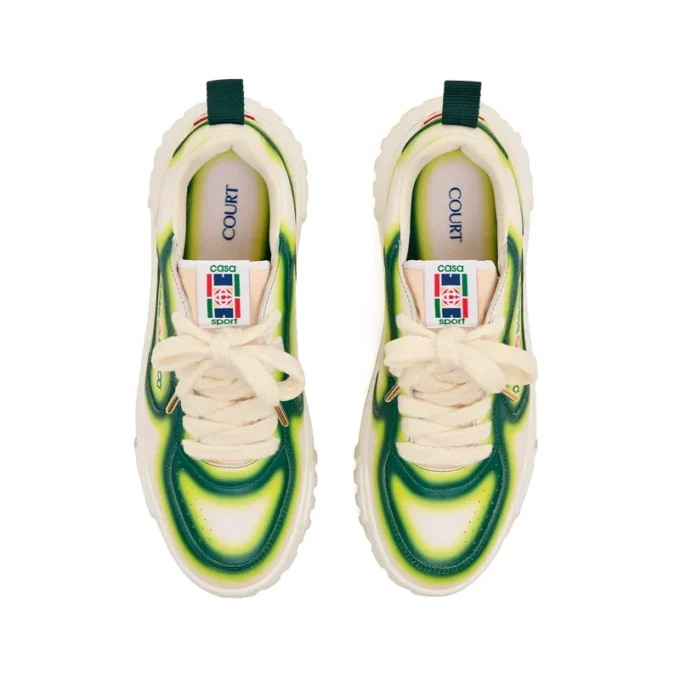 Kadın Court Green Fade Spor Ayakkabı