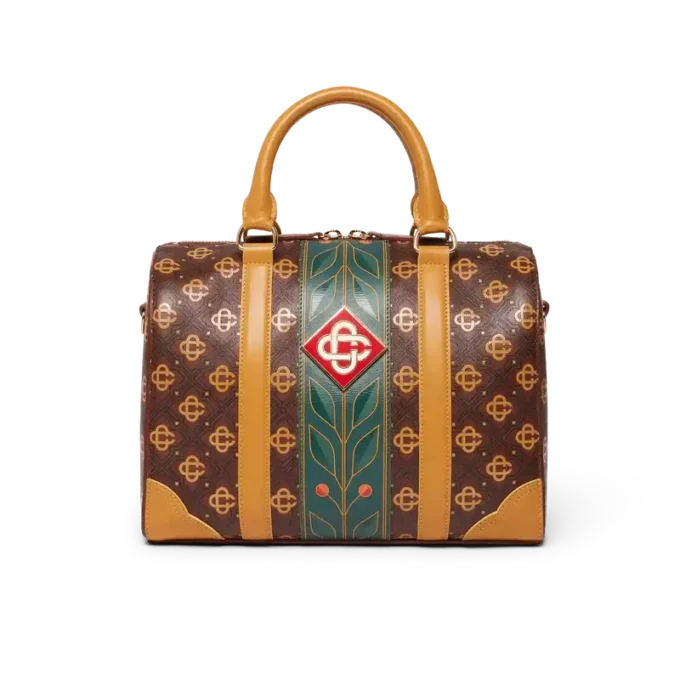 Kahverengi Mini Monogram Hafta Sonu Çantası