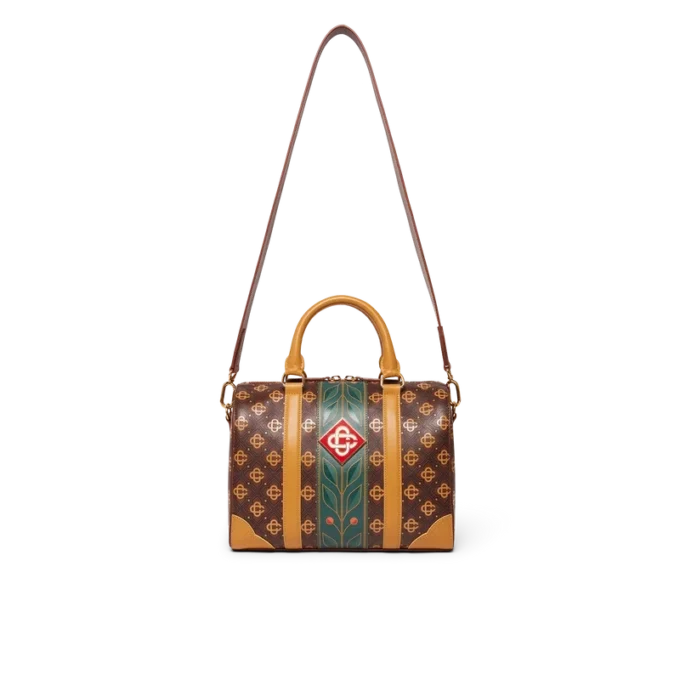 Kahverengi Mini Monogram Hafta Sonu Çantası