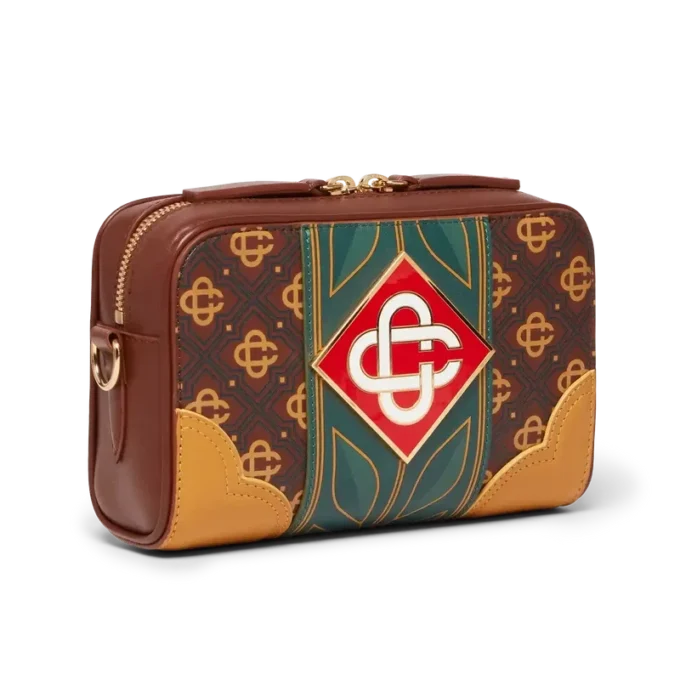 Kahverengi Monogram Çapraz Askılı Çanta Kahverengi Monogram Çapraz Askılı Çanta