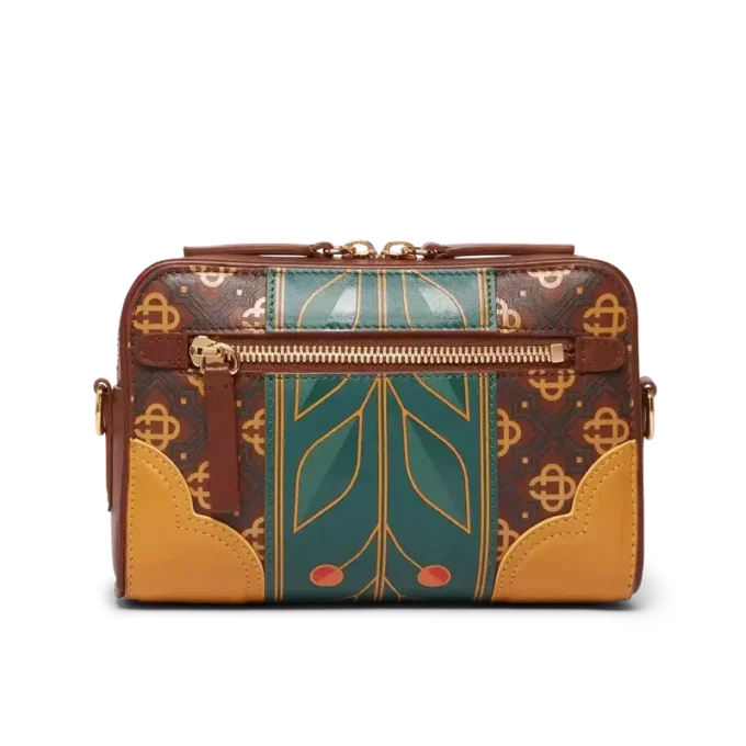 Kahverengi Monogram Çapraz Askılı Çanta Kahverengi Monogram Çapraz Askılı Çanta