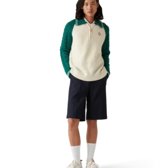 Kaşmir Kablo Örgü Kazak Kaşmir Kablo Örgü Kazak
