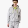 Kaşmir Karışımlı Fermuarlı Kapüşonlu Sweatshirt Kaşmir Karışımlı Fermuarlı Kapüşonlu Sweatshirt